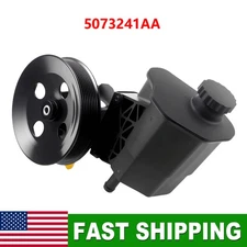 Fits 2003-2007 Dodge Ram 2500 3500 Power Steering Pump w/ Reservoir & Pulley US