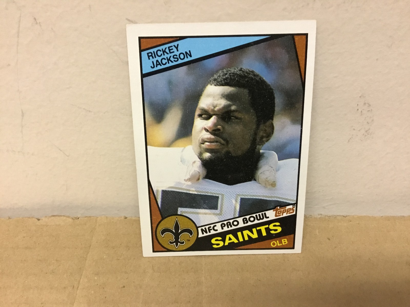 Rickey Jackson - 1984 Topps Football Card - Saints
