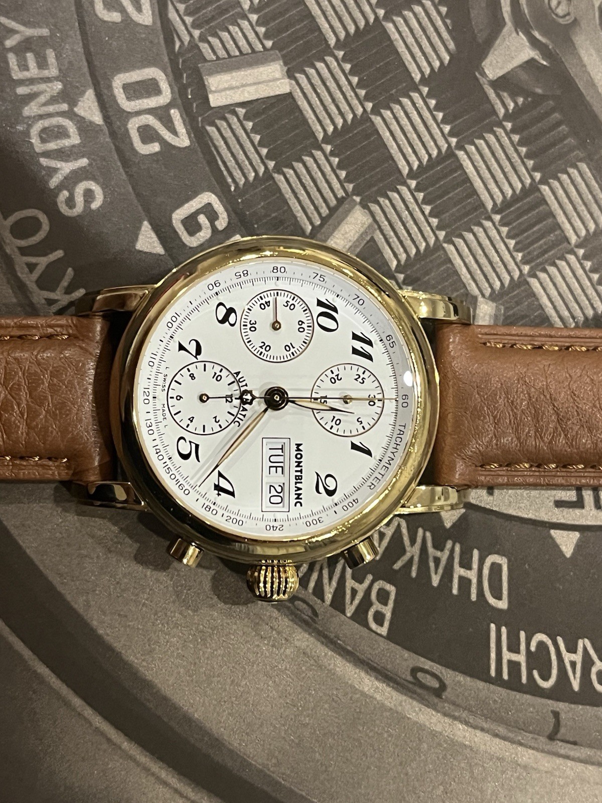 Montblanc Chronograph Automatic Meisterstuck 4810… - image 9