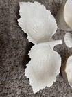 Lenox Lot Of 4 Ivory Pieces, Vase, Bowl, Basket all Trimmed in Gold — photo 2