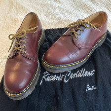 Dr. Martens AirWair Burgundy Leather Oxford Lace-I  m Up Made in England US 7 UK5