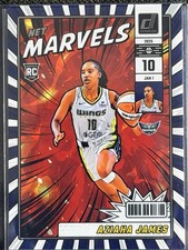 Panini Donruss 2025 Net Marvels Rookie Aziaha James #18 Dallas Wings Basketball