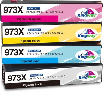 973X Ink Cartridges Compatible For HP 352dw 377dw 452dw 452dn 477dw 477dn Inkjet Printers Leak Proof Design Crisp Printing - View #3