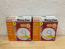 Kidde 10yr Worry-Free Hardwired Smoke Detector w/ Photoelectric Sensor & Voice