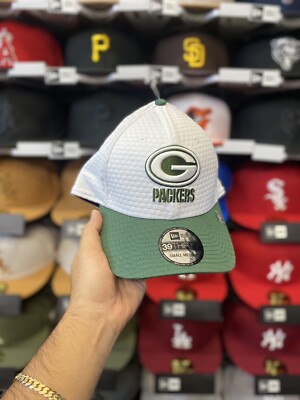 New Era White/Green Green Bay Packers 2024 NFL Training Camp