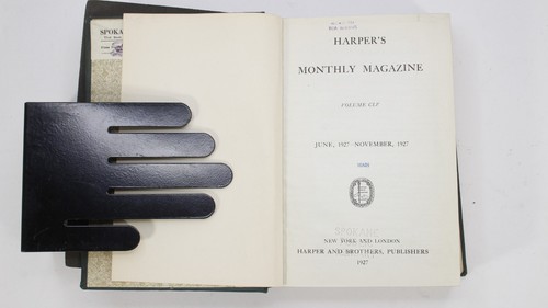 Bound Magazine: Harper's Monthly: June to Nov. 1927 - Picture 2 of 5