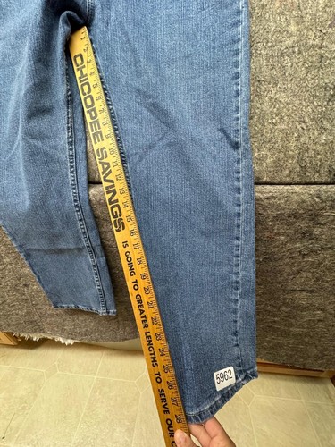 Wrangler Mens Jeans Blue Denim Cotton Blend Size 36x29 - Picture 7 of 10