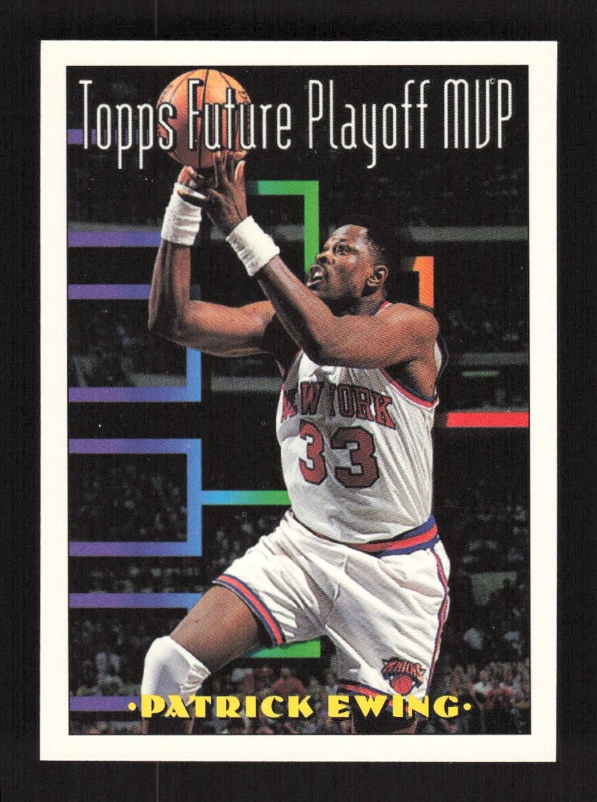 1994-95 Topps Future Playoff MVP Patrick Ewing #200 New York Knicks