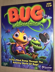 Bug Adventure Vintage Big Box Pc Cd Rom Game Knowledge Adventure 1998 New 738981043005 Ebay