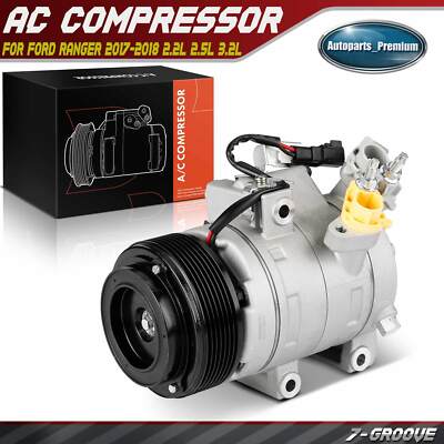 Ford Ranger Py Compressor New A/C AC Compressor for Ford Ranger 2017-2018 L4 2.2L L4 2.5L L5 3.2L ...