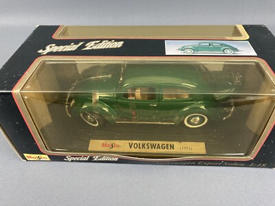 Maisto Special Edition 1951 Volkswagen Export Sedan 1/18 Diecast