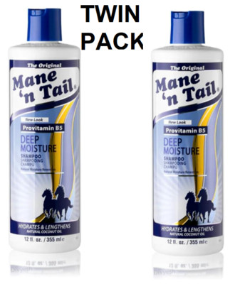 Mane N Tail tiefes feuchtigkeitsspendendes Shampoo je 12 Unzen DOPPELPACK