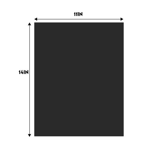 11x14 Uncut Matte Matboard Presentation Backing Boards for DIY Projects 50 Pack - Picture 2 of 10