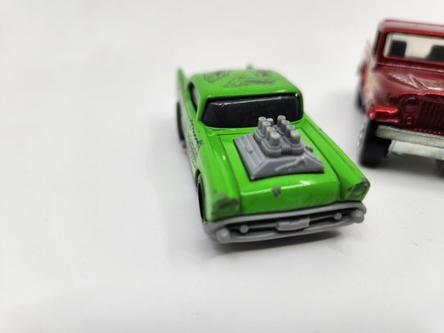 Lot of 6 Hot Wheels VW Bug Jeep Dealers Choice Cadillac Good Condition Pre-owned - Picture 8 of 8