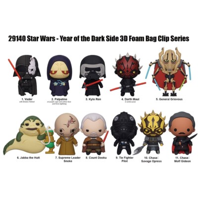 Star Wars NEW * Tie Fighter Pilot Clip * Blind Bag Year of the