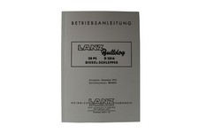 Betriebsanleitung Lanz Bulldog D2416, D2816