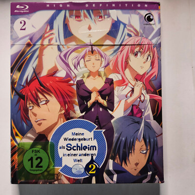 Meine Wiedergeburt als Schleim in einer anderen Welt 2 EP 31-36 BLU-RAY; NEU;OVP