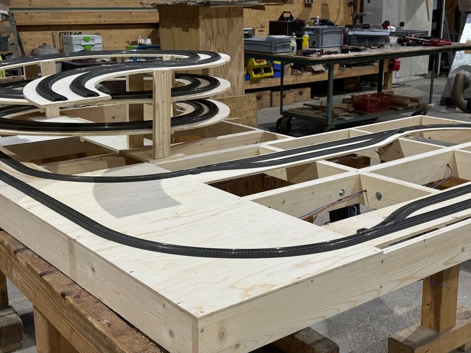 Modelleisenbahn/Lego Rahmenbau/Modulbau Spur H0/N- Größe frei wählbar - Bild 3 von 4