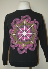 Marcelo Burlon Milan Black  Pink Snakes Sweater Sweatshirt Size Men's Size XS