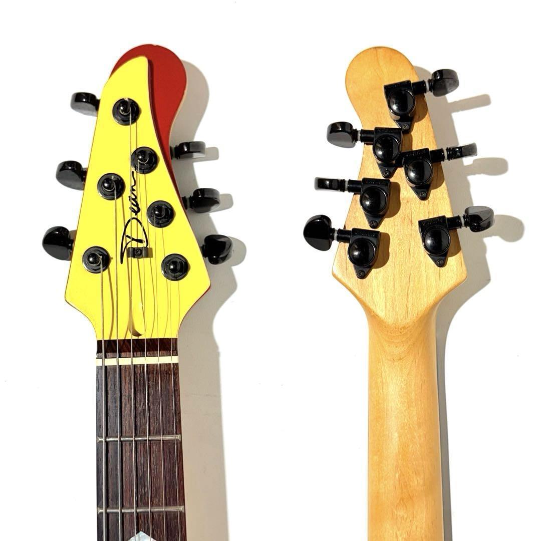 【希少】DEAN TONIC S YELLOW AND RED エレキギター 希少】DEAN TONIC S YELLOW AND RED エレキギター Dean Tonic