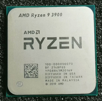CPU AMD Ryzen 9 3900 TDP65W AM4 AMD Ryzen 9 3900 Tested: Unreleased 65W Processor Sets World