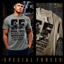 Special Forces T-shirt Special Forces 18D Delta Special Operations Tactical tee 