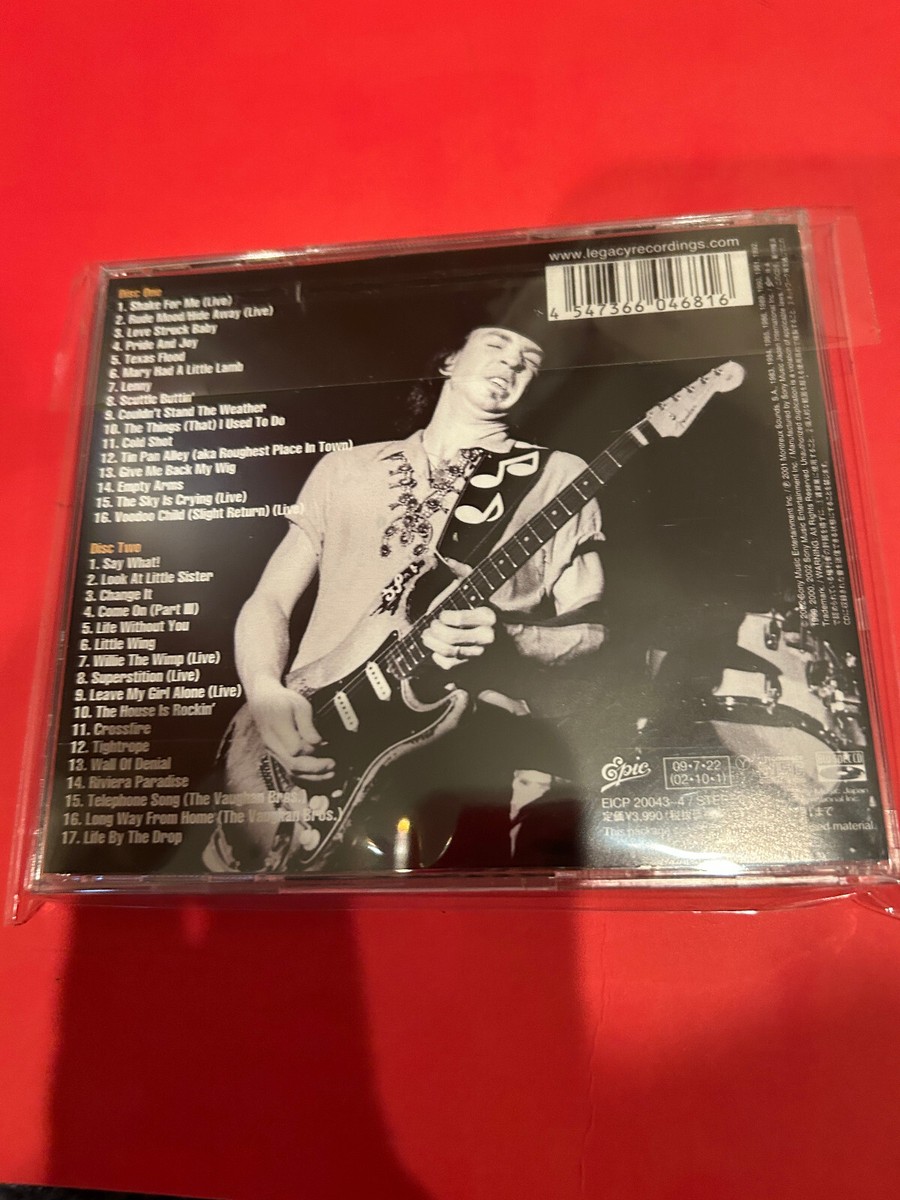 Stevie Ray Vaughan 旧規格　未開封 Essential STEVIE RAY VAUGHAN Collection 2-CD set 33 Songs JAPAN