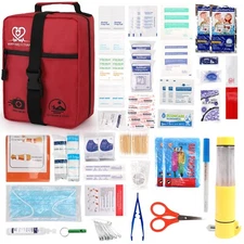 All-Purpose Portable First Aid Kit 280 pieces