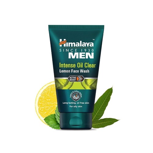 Himalaya MEN Intense Oil Clear Lemon Face Wash, 50ml FREE SHIPPING - Picture 5 of 5