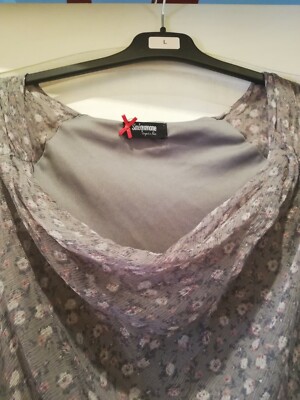 Robe Sinèquanone Taille 36/38 - Couleur Blanche Et Gris, Occasion Très Bon état