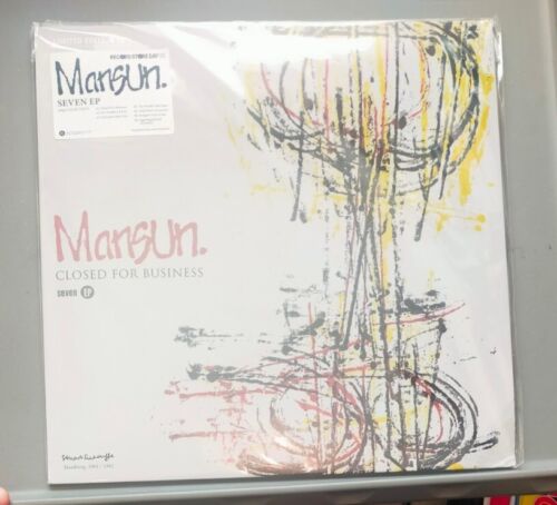 MANSUN - Closed For Business - Seven EP - 12” LTD Clear Vinyl RSD DROP 2021  - Afbeelding 1 van 5