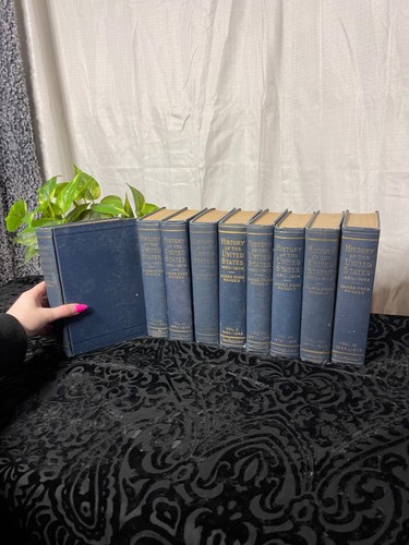 GESCHICHTE DER VEREINIGTEN STAATEN 1850-1909 ** ERSTAUSGABE in 9 Bänden - Bild 5 von 8