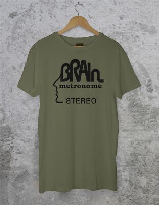 Brain Records T-Shirt - Krautrock Neu! Cluster Guru Guru