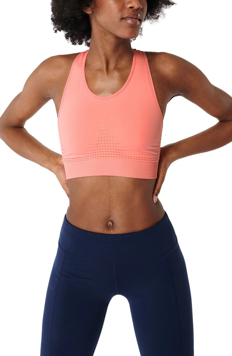 NWT Sweaty Betty Stamina Sports Bra Medium Calypso Pink