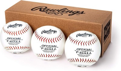 | Official T-Balls | TVB | Youth/6U | 3 Count | Sponge Rubber Core | Indoor/Outd