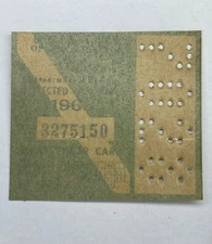 1963 Pennsylvania Inspection Sticker Pa VTG UNISSUED Passenger Car -Dodge