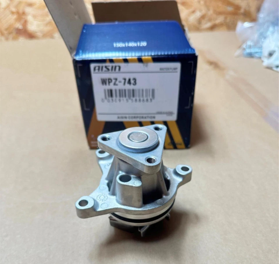 Bomba de agua genuina OEM AISIN WPZ-743 para Ford Land Rover Lincoln Mazda Mercury Foto 4 de 4