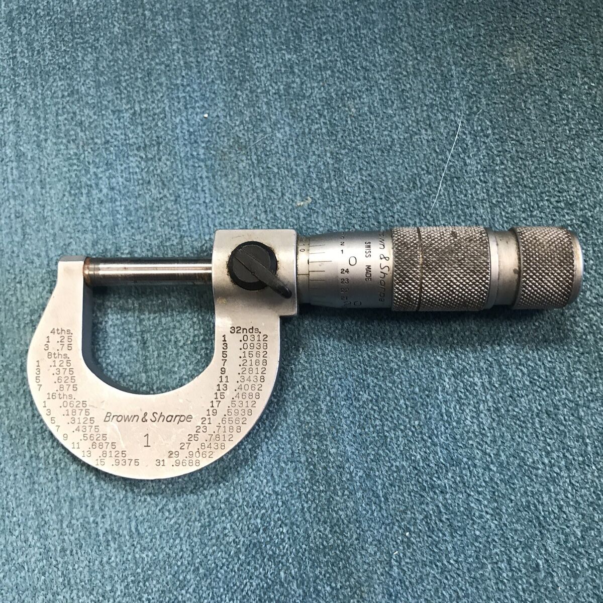 Vintage “Brown & Sharpe” Micrometer | eBay Vintage “Brown & Sharpe” Micrometer | eBay