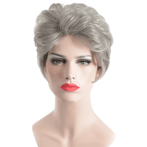Toni Brattin Hair Fabulous Short Enticing Wig Light Gray 332-900 Toni Brattin Inspiration Short Textured Wig on QVC - YouTube main image 2