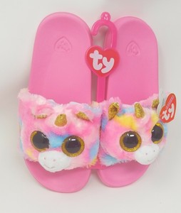 ty unicorn flip flops