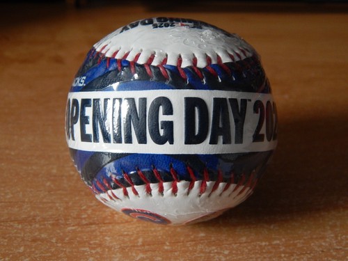 2025 OPENING DAY RARE MLB BASEBALL ARIZONA DIAMONDBACKS CHICAGO CUBS NEW - Picture 4 of 8
