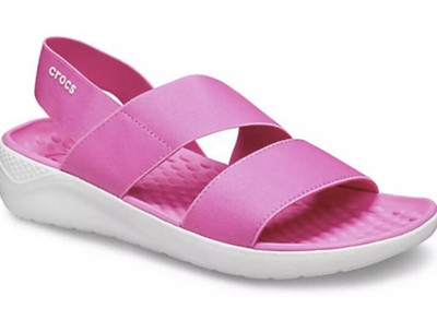 crocs literide electric pink