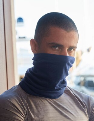 Merino Schlauchschal Morf  Halstuch Kopftuch Multifunktionstuch Snood