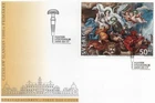 Slania engraved stamps-2000 Sweden Slania's 1000th Stamp -FDC