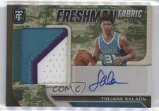 2024 Panini Totally Certified Platinum Mirror Camo 7/25 Tidjane Salaun Auto 9a1