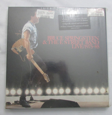 BRUCE SPRINGSTEEN & THE STREET BAND LIVE 1975-85 RARE PROMO EX/NM+ VINYL LP L56