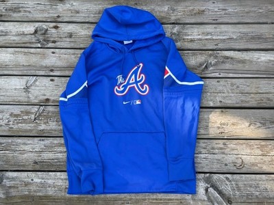 Atlanta Braves MLB Authentic City Connect Nike Therma-FIT Hoodie Large