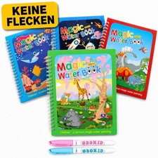 Wassermalbuch Kinder Set Montessori Malen ohn...