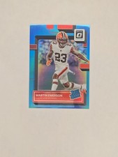 2022 Panini Donruss Optic Rated Rookie Martin Emerson #275 Aqua Prizm /299 (RC)