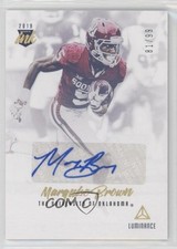2019 Panini Luminance Rookie Ink Gold 81/99 Marquise Brown #RI-MB Auto 1j2